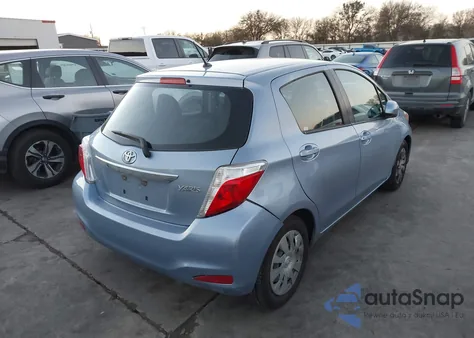 2014 Toyota Yaris L (Tmmf Plant) из США, поврежденный, VIN VNKKTUD39EA007534